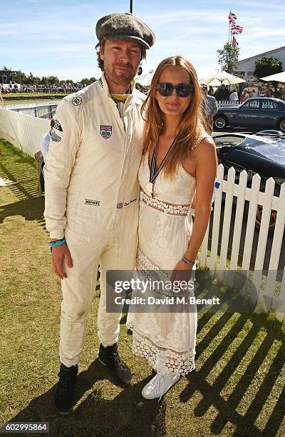 Sam Hancock attends day 3 of the Goodwood Revival at Goodwood on September 11, 2016 in Chichester, England.