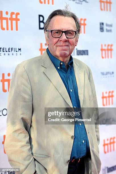 Actor Tom Wilkinson attends the "Denial" premiere during the 2016 Toronto International Film Festival at Princess of Wales Theatre on September 11,...