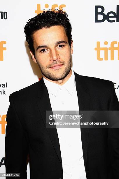 Actor Christopher Abbott attends the "Katie Says Goodbye" premiere held at TIFF Bell Lightbox during the Toronto International Film Festival on...