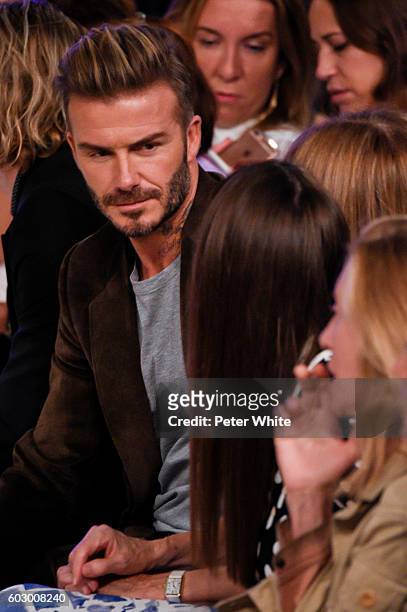 Avid Beckham attends the Victoria Beckham Women's Fashion Show during New York Fashion Week on September 11, 2016 in New York City.