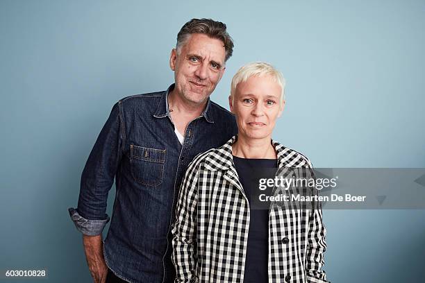 Directors Michael Tucker and Petra Epperlein from the film "Karl Marx City" pose for a portrait during the 2016 Toronto International Film Festival...