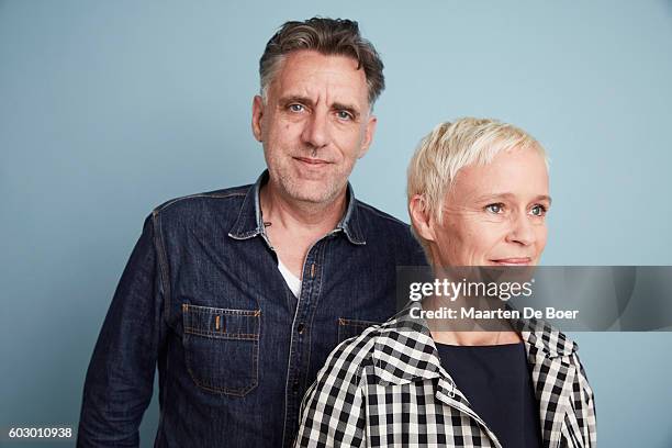 Directors Michael Tucker and Petra Epperlein from the film "Karl Marx City" pose for a portrait during the 2016 Toronto International Film Festival...