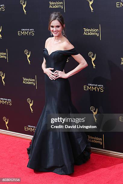 Actress Erinn Hayes attends the 2016 Creative Arts Emmy Awards Day 2 at the Microsoft Theater on September 11, 2016 in Los Angeles, California.