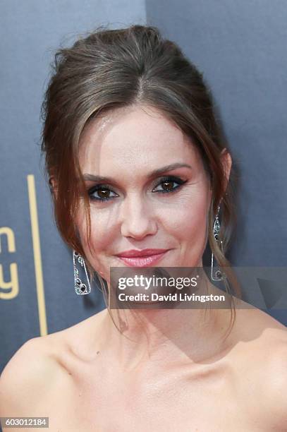 Actress Erinn Hayes attends the 2016 Creative Arts Emmy Awards Day 2 at the Microsoft Theater on September 11, 2016 in Los Angeles, California.