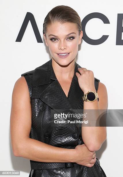 Model Nina Agdal attends the Michael Kors Access Smartwatch launch party at Michael Kors on September 11, 2016 in New York City.