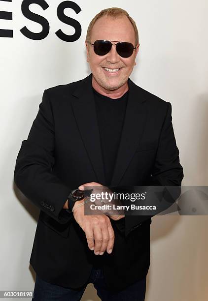 Fashion designer Michael Kors attends the Michael Kors Access Smartwatch launch party at Michael Kors on September 11, 2016 in New York City.