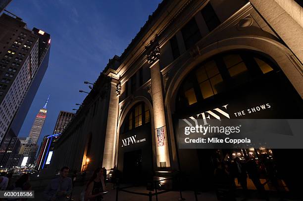 View of Skylight at Moynihan Station during New York Fashion Week: The Shows on September 11, 2016 in New York City.