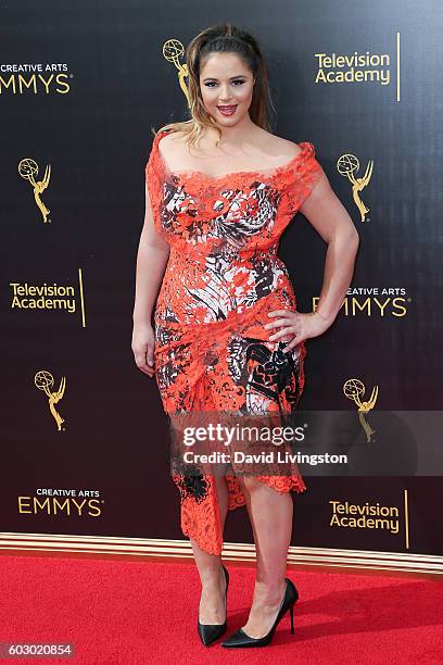 Actress Kether Donohue attends the 2016 Creative Arts Emmy Awards Day 2 at the Microsoft Theater on September 11, 2016 in Los Angeles, California.