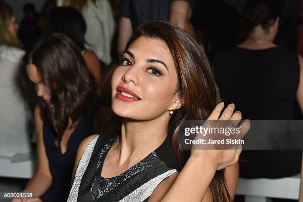 Jacqueline Fernandez attends Prabal Gurung - Front Row - September 2016 - New York Fashion Week: The Shows at The Gallery, Skylight at Clarkson Sq on...