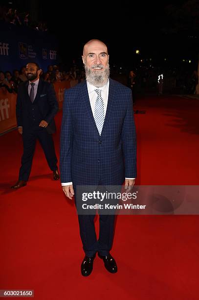 Producer Ozman Sirgood attends the "The Promise" premiere during the 2016 Toronto International Film Festival at Roy Thomson Hall on September 11,...