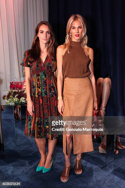 Chloe Gosselin and Britt Maren at the Chloe Gosselin - Presentation - September 2016 - MADE Fashion Week at MADE at Milk Studios on September 11,...