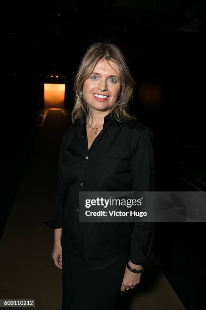 Jenny Packham during New York Fashion Week: The Shows at The Dock, Skylight at Moynihan Station on September 11, 2016 in New York City.