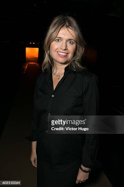 Jenny Packham during New York Fashion Week: The Shows at The Dock, Skylight at Moynihan Station on September 11, 2016 in New York City.