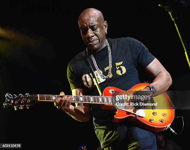 Otis Redding III performs during Otis Redding 75th Birthday Celebration at the Macon City Auditorium on September 11, 2016 in Macon, Georgia.