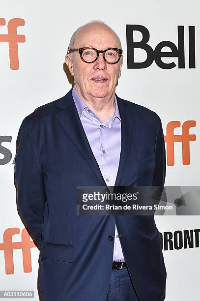 Director Terry George attends "The Promise" premiere during 2016 Toronto International Film Festival at Roy Thomson Hall on September 11, 2016 in...
