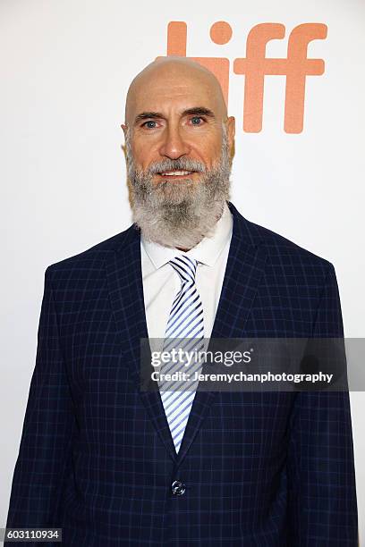 Actor Ozman Sirgood attends "The Promise" premiere held at Roy Thomson Hall during the Toronto International Film Festival on September 11, 2016 in...