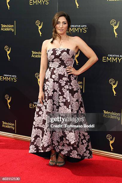 Chelsea Peretti attends the 2016 Creative Arts Emmy Awards held at Microsoft Theater on September 11, 2016 in Los Angeles, California.