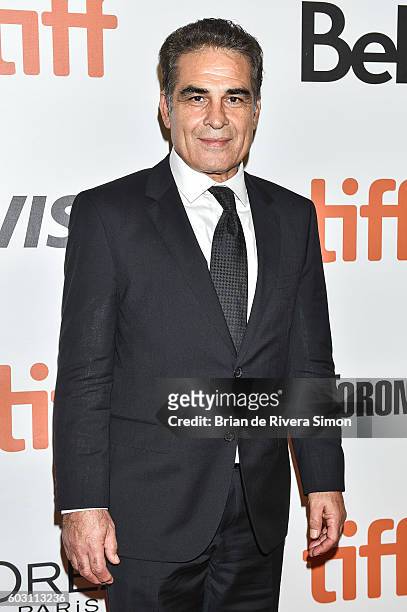 Actor Houshang Touzie attends "The Promise" premiere during 2016 Toronto International Film Festival at Roy Thomson Hall on September 11, 2016 in...