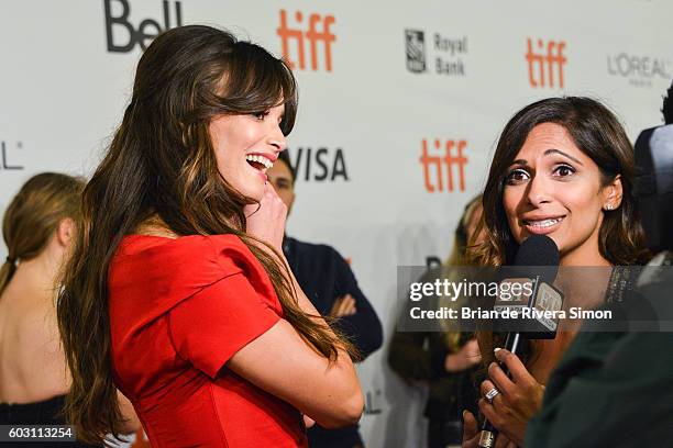 Actress Charlotte Le Bon attends "The Promise" premiere during 2016 Toronto International Film Festival at Roy Thomson Hall on September 11, 2016 in...