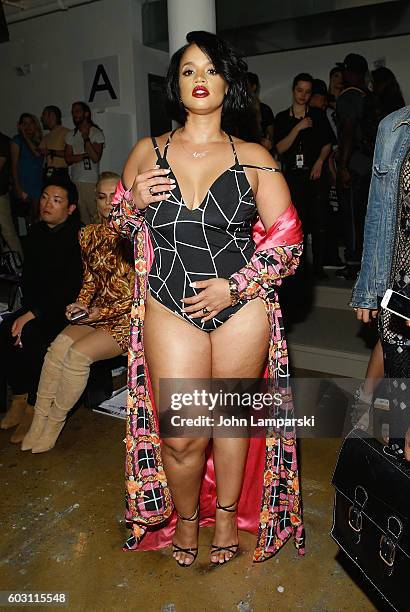 Dascha Polanco attends The Blonds on September 2016 MADE Fashion Week at Milk Studios on September 11, 2016 in New York City.