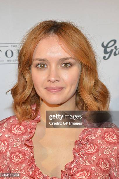 Actress Olivia Cooke attends the "Katie Says Goodbye" TIFF Party hosted by CIROC and Grolsch at Storys Building on September 11, 2016 in Toronto,...