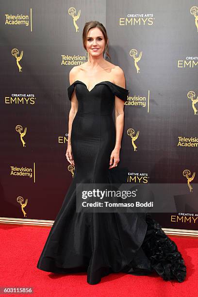 Erinn Hayes attends the 2016 Creative Arts Emmy Awards held at Microsoft Theater on September 11, 2016 in Los Angeles, California.