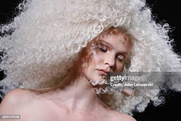 Models walk the runway during The Blonds on September 2016 MADE Fashion Week at Milk Studios on September 11, 2016 in New York City.