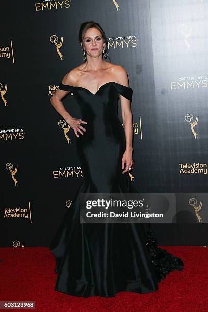 Erinn Hayes attends the 2016 Creative Arts Emmy Awards Press Room Day 2 at the Microsoft Theater on September 11, 2016 in Los Angeles, California.