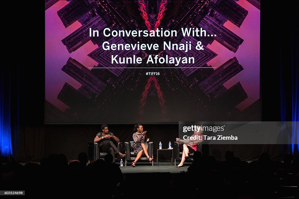 2016 Toronto International Film Festival -  In Conversation With... Genevieve Nnaji And Kunle Afolayan