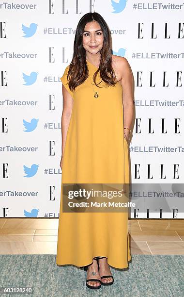 Justine Cullen arrives at TwitterAU HQ on September 12, 2016 in Sydney, Australia.