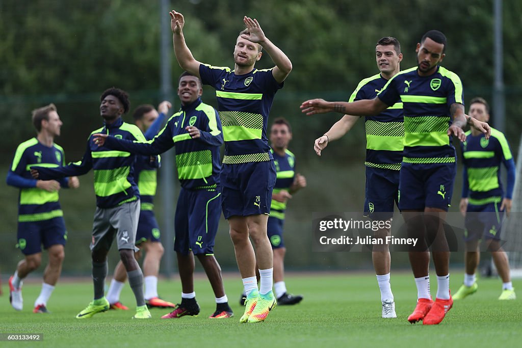 Arsenal Training Session