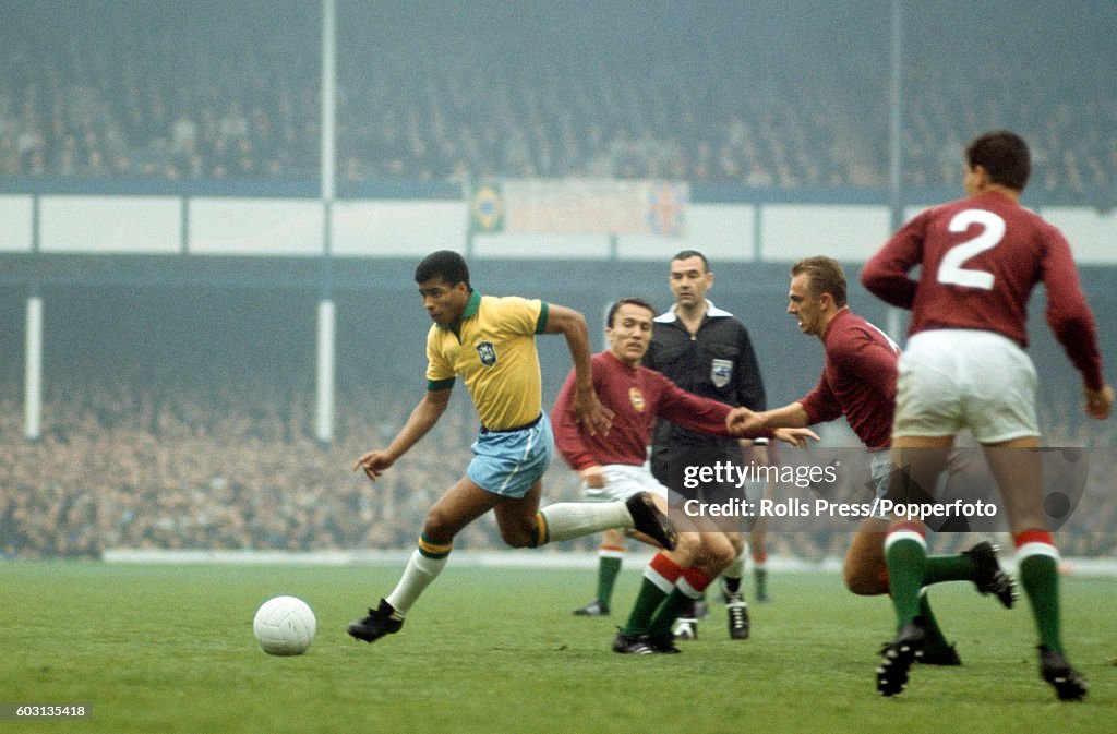 1966 FIFA World Cup - Hungary v Brazil