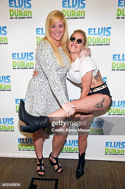 Lady Gaga visits "The Elvis Duran Z100 Morning Show" at Z100 Studio on September 12, 2016 in New York City.