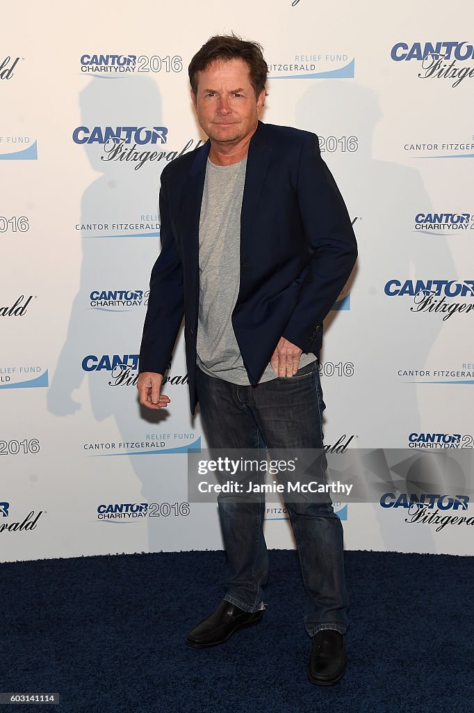 Annual Charity Day Hosted By Cantor Fitzgerald, BGC and GFI - Cantor Fitzgerald Office - Arrivals