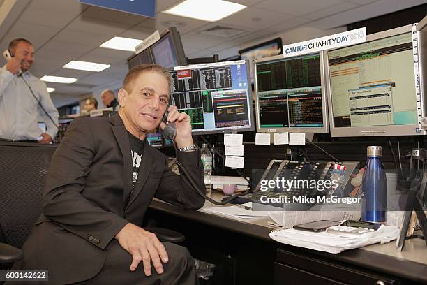 Actor Tony Danza attends the Annual Charity Day hosted by Cantor Fitzgerald, BGC and GFI at Cantor Fitzgerald on September 12, 2016 in New York City.