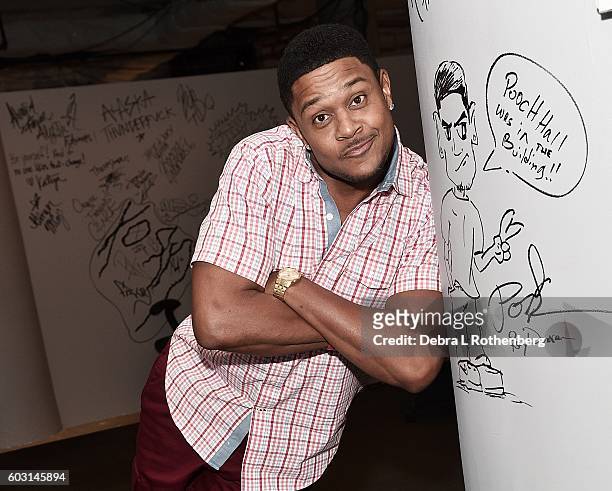 Actor Pooch Hall at The BUILD Series Presents Pooch Hall Discussing His Hit Showtime show "Ray Donovan" AOL HQ on September 12, 2016 in New York City.