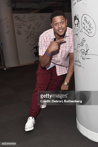 Actor Pooch Hall at The BUILD Series Presents Pooch Hall Discussing His Hit Showtime show "Ray Donovan" AOL HQ on September 12, 2016 in New York City.
