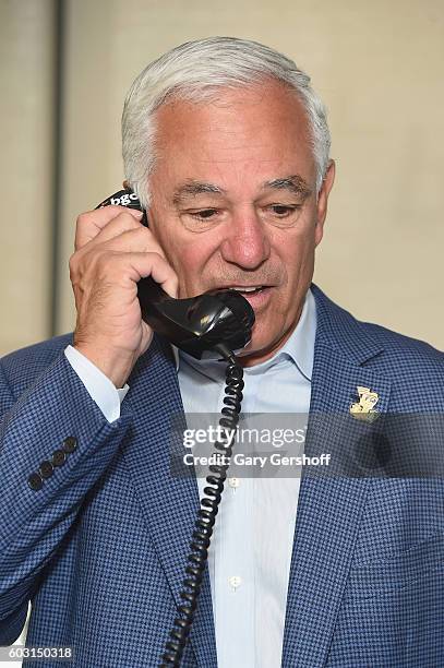 Former MLB player Bobby Valentine attends Annual Charity Day hosted by Cantor Fitzgerald, BGC and GFI at BGC Partners, INC on September 12, 2016 in...