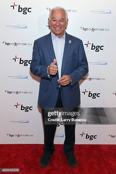 Former MLB player Bobby Valentine attends Annual Charity Day hosted by Cantor Fitzgerald, BGC and GFI at BGC Partners, INC on September 12, 2016 in...