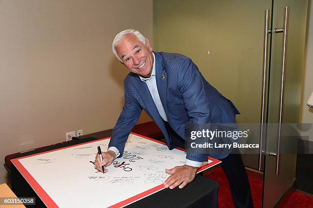 Former MLB player Bobby Valentine attends Annual Charity Day hosted by Cantor Fitzgerald, BGC and GFI at BGC Partners, INC on September 12, 2016 in...