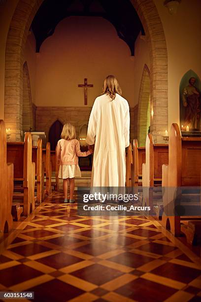 walk beside me, lord - chapel interior stock pictures, royalty-free photos & images