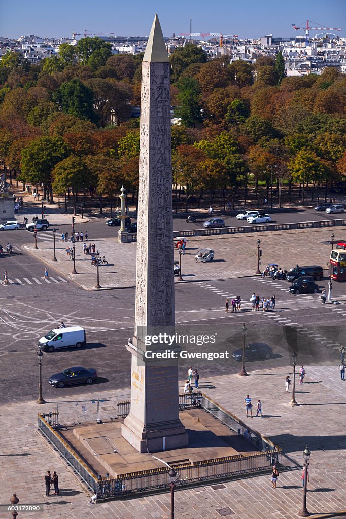 The Luxor Obelisk in Paris