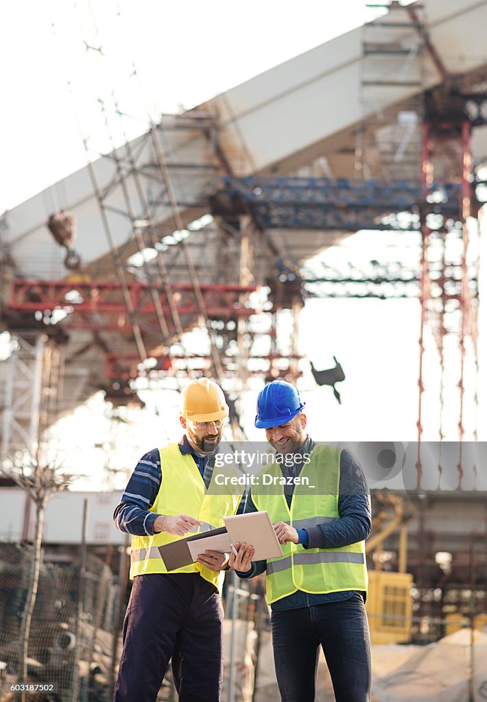 Infrastructure Work In The Heart Of The City High-Res Stock Photo ...