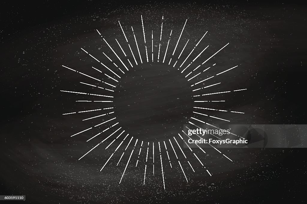 Light Array Drawing Linear Drawing Of Light Rays Sunburst High-Res Vector Graphic - Getty ...