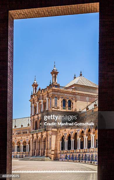 plaza de espana central building - 1920 1929 - fotografias e filmes do acervo