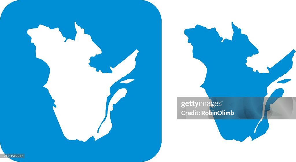 Blue Quebec Icon