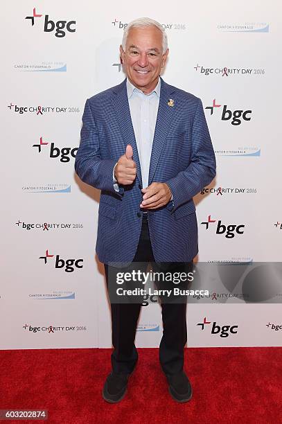 Former MLB player Bobby Valentine attends Annual Charity Day hosted by Cantor Fitzgerald, BGC and GFI at BGC Partners, INC on September 12, 2016 in...