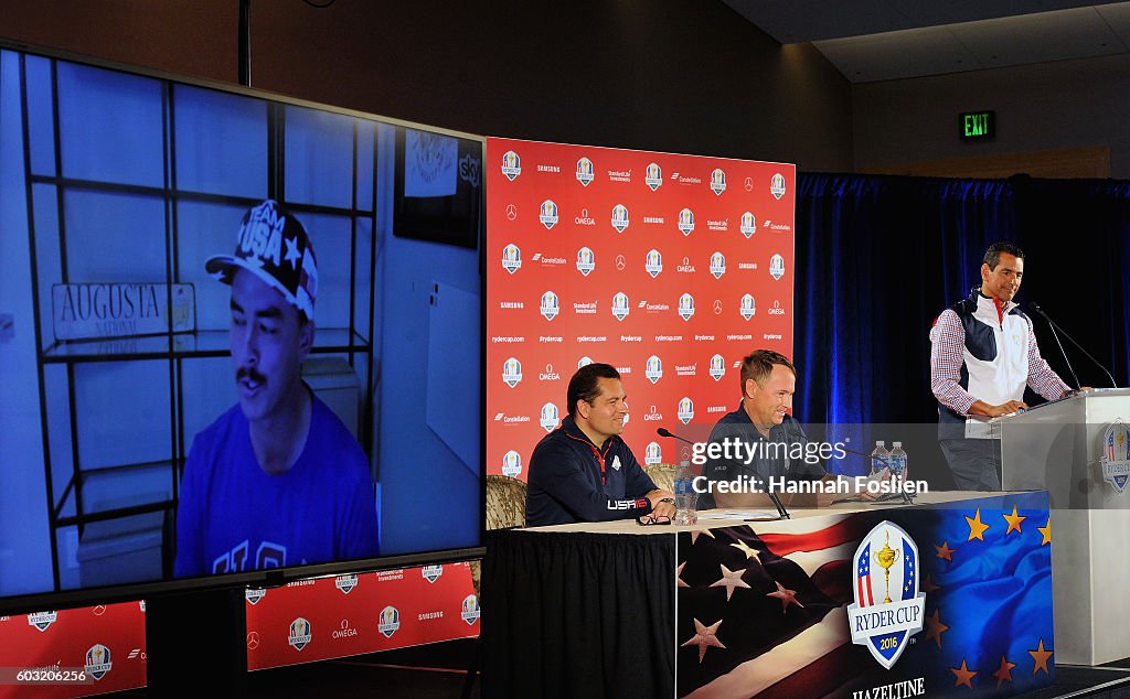 Ryder Cup Team USA Captain's Picks Press Conference