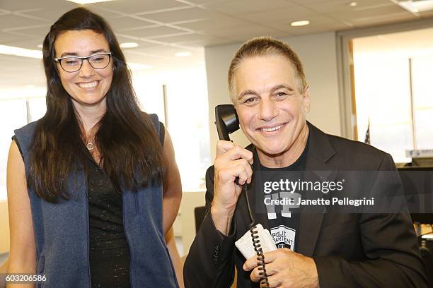 Actor Tony Danza participates in the Annual Charity Day hosted by Cantor Fitzgerald, BGC and GFI at GFI Securities on September 12, 2016 in New York...