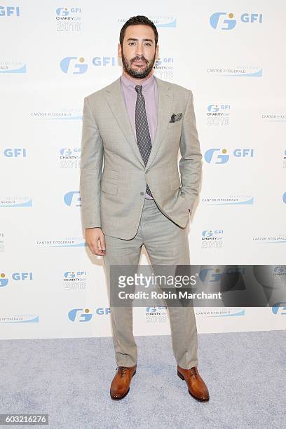 Professional baseball player Matt Harvey attends the Annual Charity Day hosted by Cantor Fitzgerald, BGC and GFI at GFI Securities on September 12,...